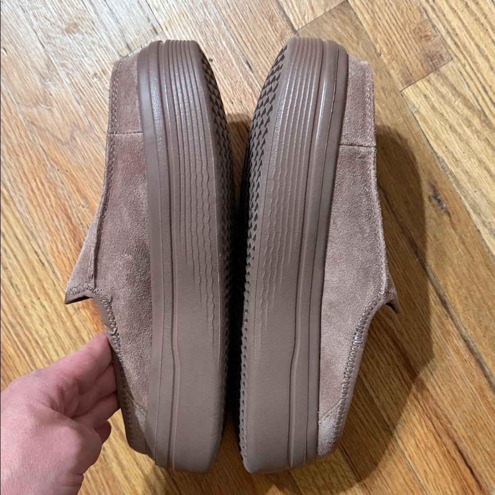 Hey Dude Women’s Suede Slip-On Loafers - Picture 3 of 5